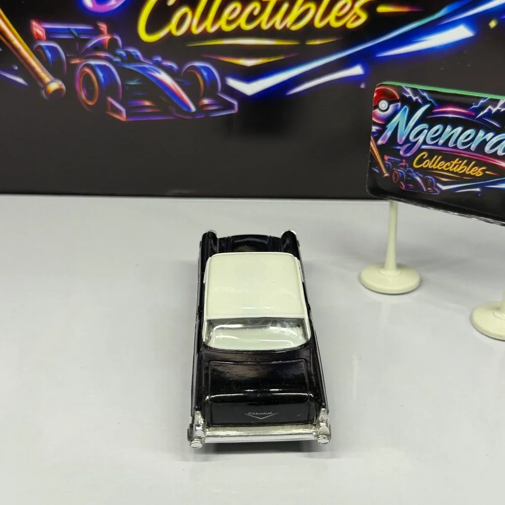 ERTL 1957 Chevrolet Bel Air Two-Door Hardtop Black White Vintage Series 11